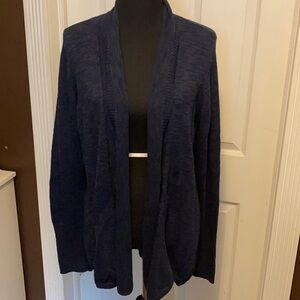 Sonoma Women’s Cardigan Sweater Navy Blue XL NWT